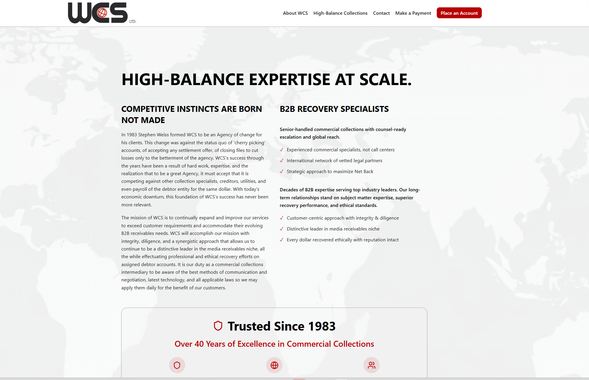 B2B Services With Lead Scoring screenshot